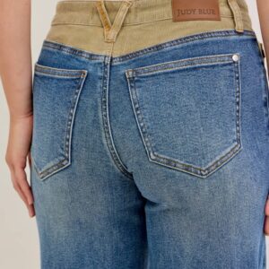 Judy Blue Jeans - MR Column Straight With Corduroy Waist