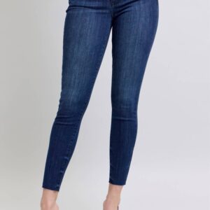 Judy Blue Jeans - MR Skinny w raw hem